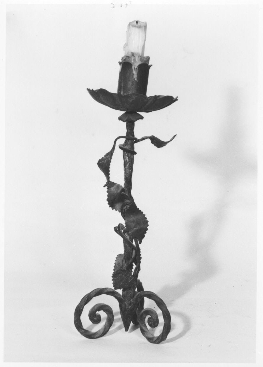 candeliere, serie - produzione piemontese (fine/inizio secc. XIX/ XX)