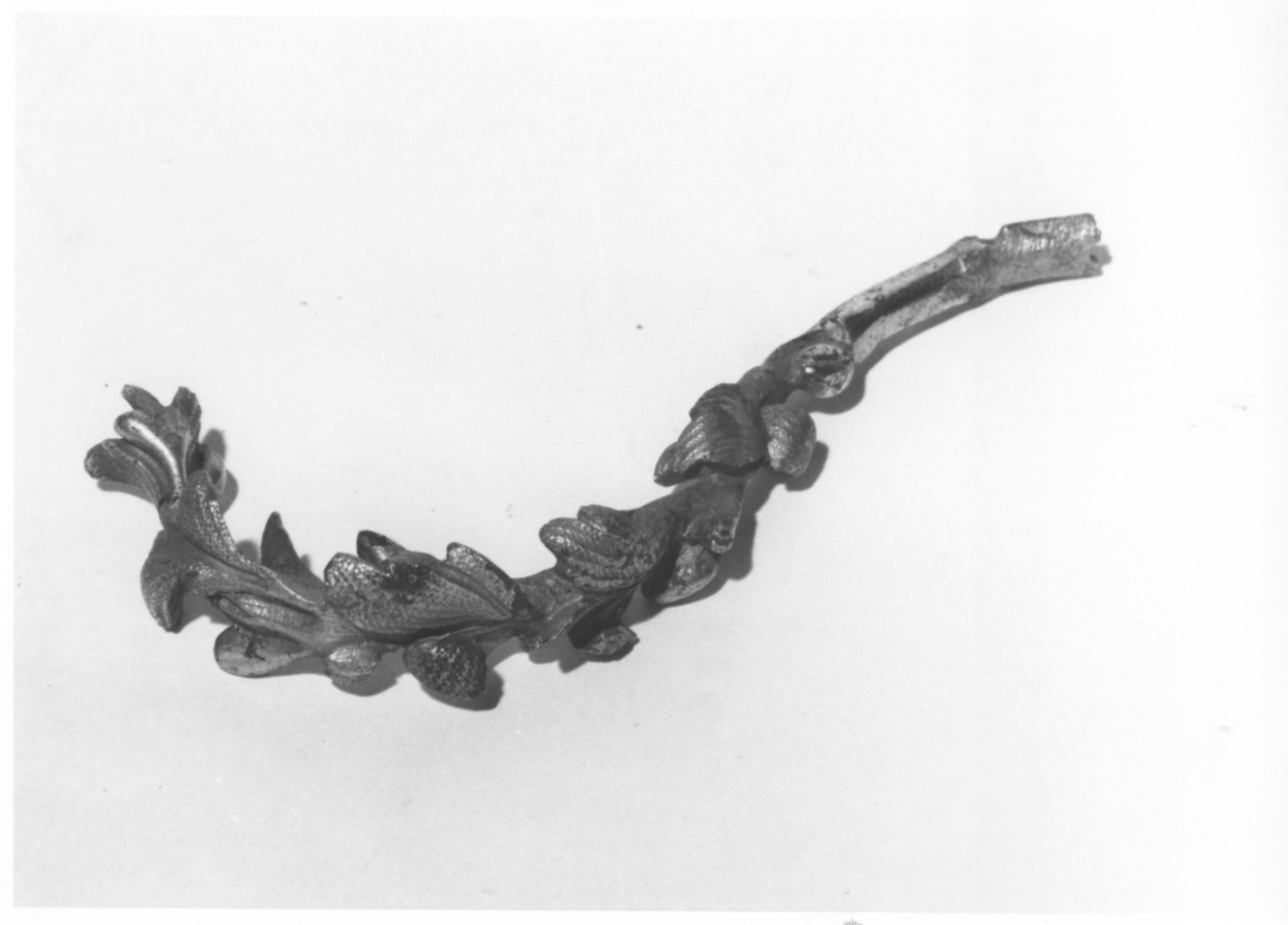 fermatenda, frammento - bottega piemontese (fine sec. XVIII)