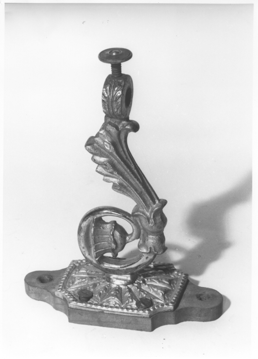 applique, frammento - produzione piemontese (seconda metà sec. XIX)