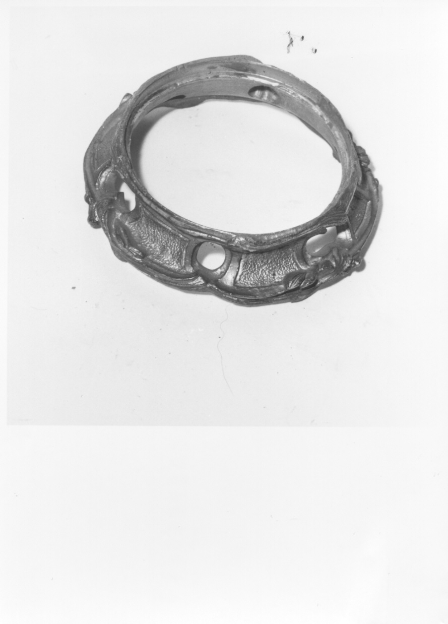 base, frammento - produzione piemontese (sec. XIX)