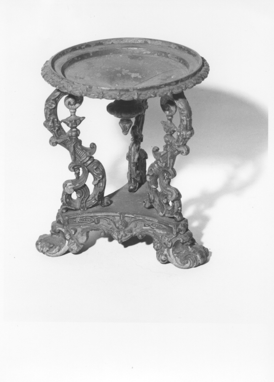 alzata, opera isolata - produzione piemontese (fine sec. XIX)