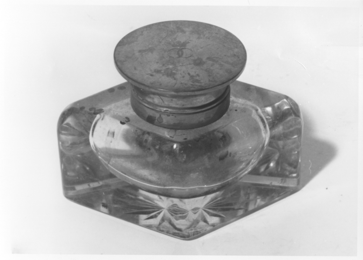 calamaio, opera isolata - manifattura inglese (?) (fine/inizio secc. XIX/ XX)