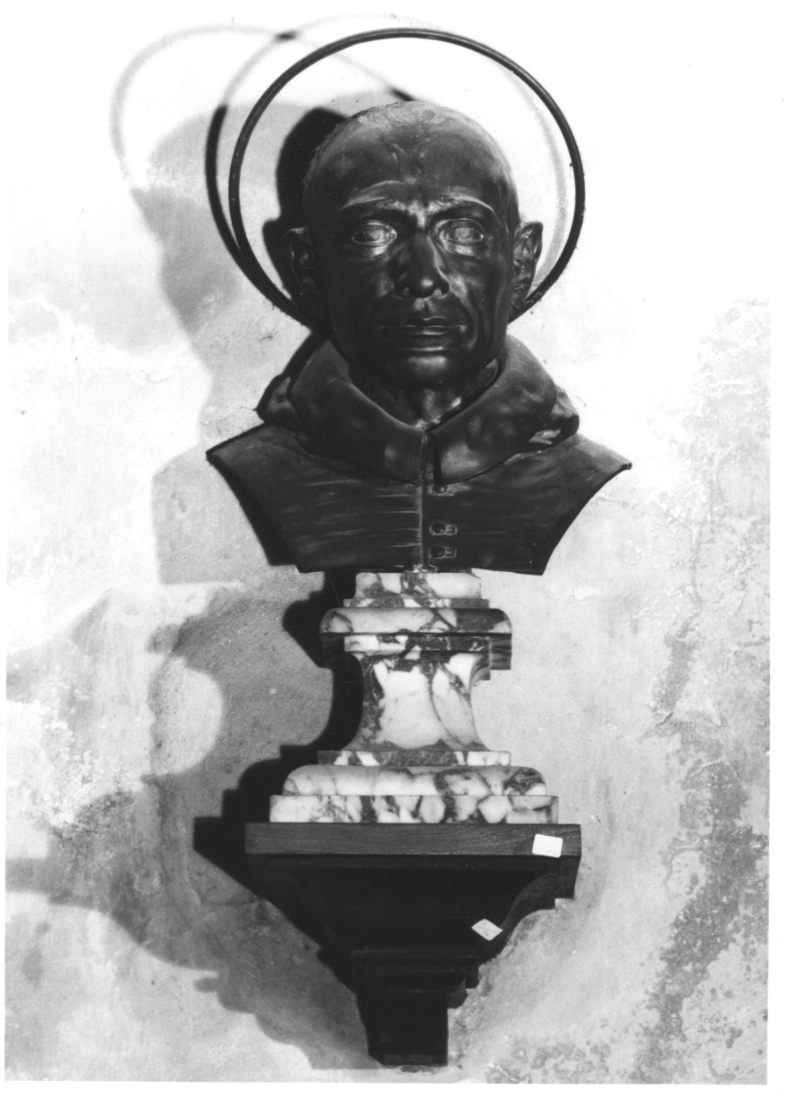 San Carlo Borromeo (busto, opera isolata) - ambito lombardo-piemontese (prima metà sec. XIX)