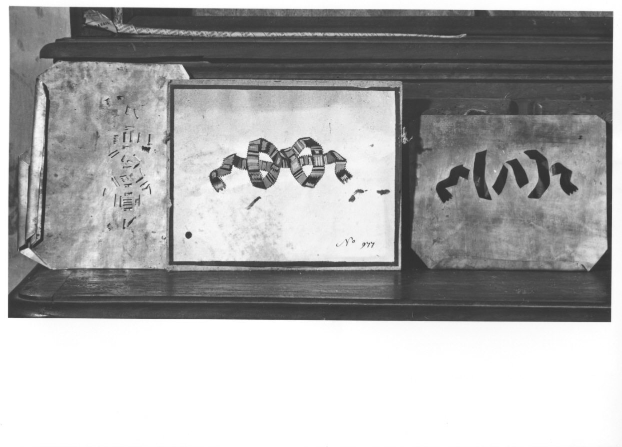 sagoma, serie - ambito piemontese (metà sec. XIX)