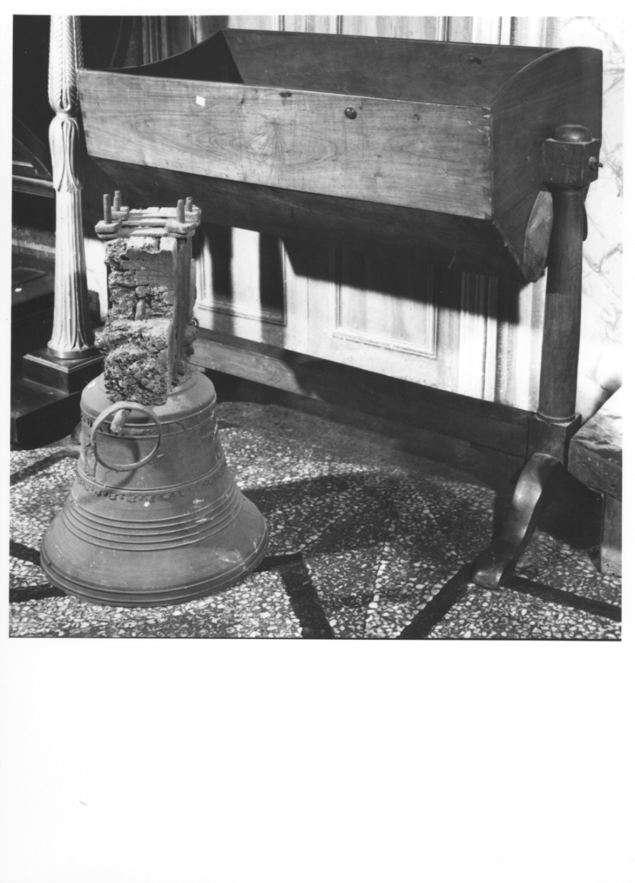 culla, opera isolata - bottega piemontese (metà sec. XIX)