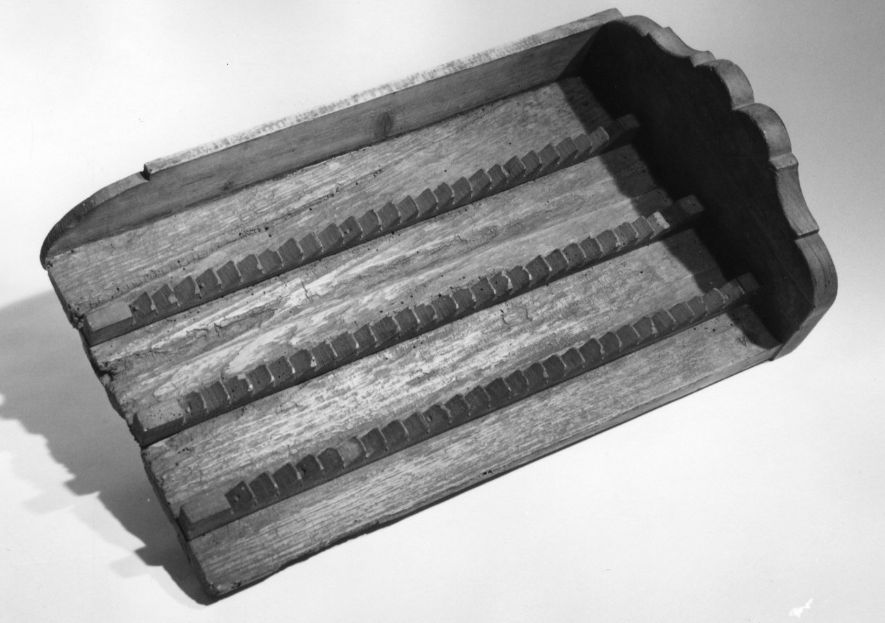 scolapiatti - produzione formazzina (sec. XVIII)