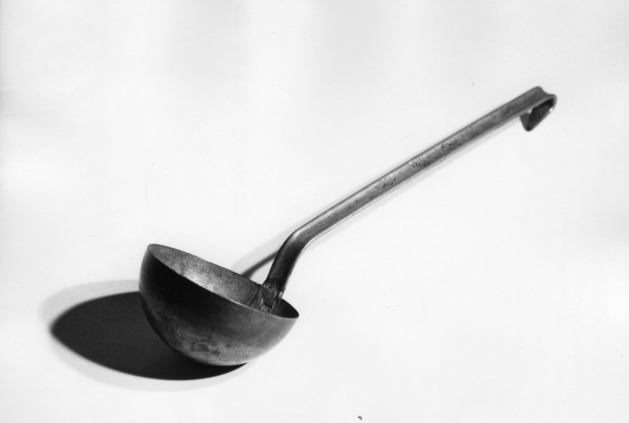 mestolo - produzione ossolana (sec. XIX)