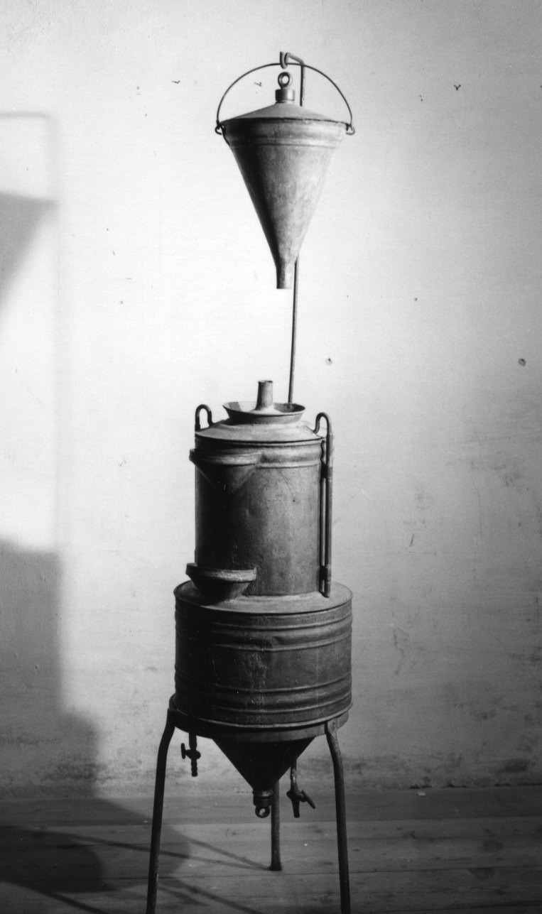 bombola per gas - produzione piemontese (sec. XIX)