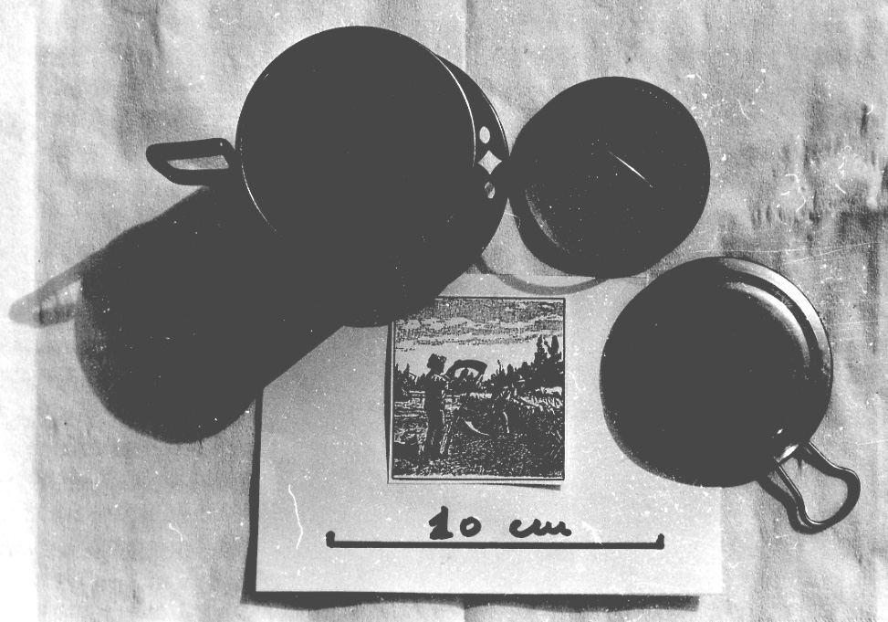 caffettiera con filtro monodose, attrezzi domestici - produzione piemontese (sec. XX)