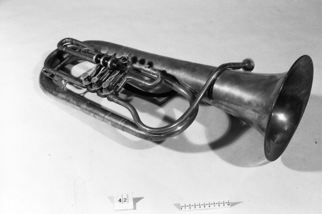 bombardino, flicorno basso, strumenti musicali - produzione torinese (1930 ca)