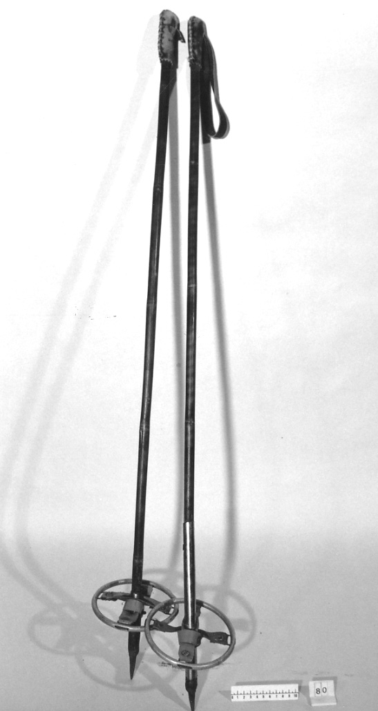 racchetta da sci, attrezzi - produzione torinese (1900 ca)