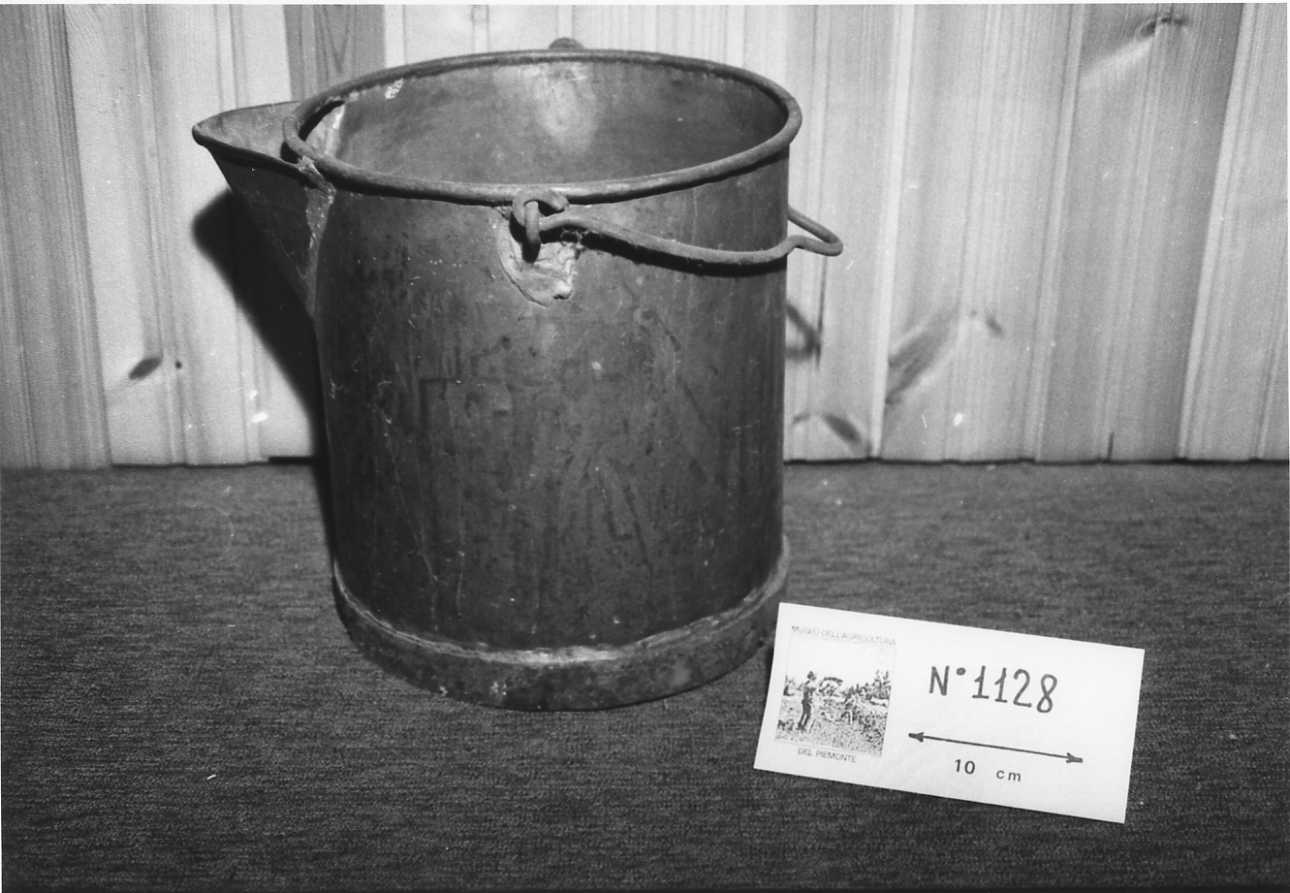 secchio - produzione italiana (1950 ante)