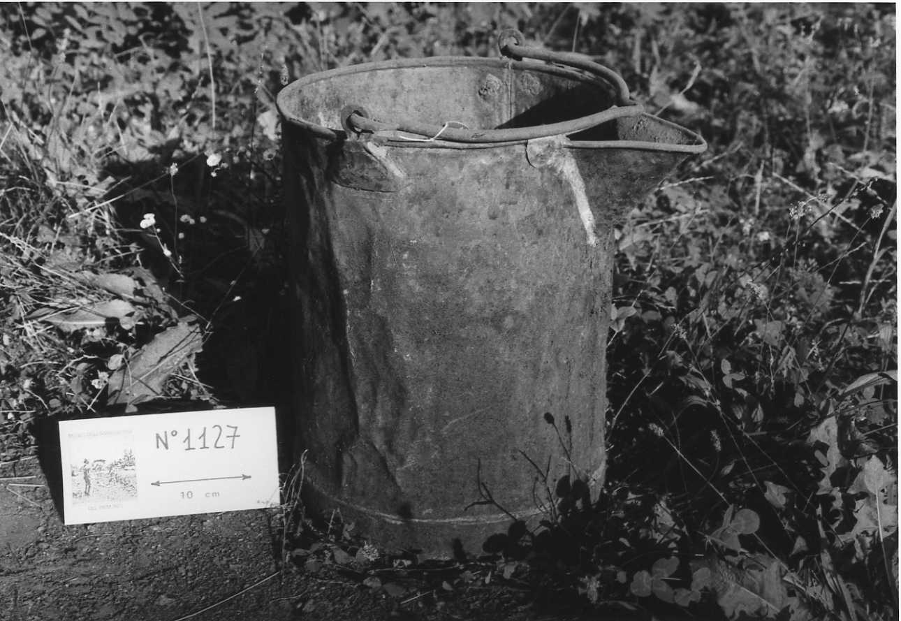 secchio - produzione italiana (1950 ante)