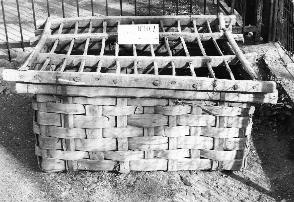 cesto - produzione piemontese (1950 ante)
