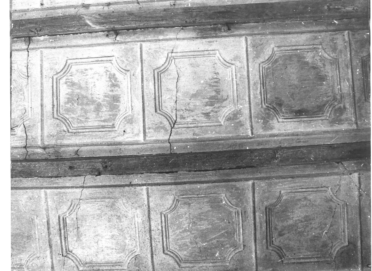 Motivi decorativi geometrici (pannello decorativo) - produzione astigiana (sec. XVII)