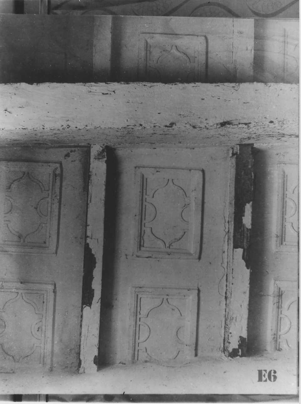 pannello decorativo - produzione astigiana (sec. XVIII)