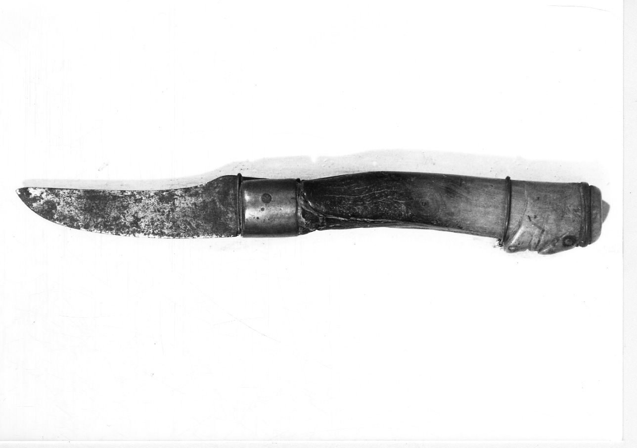 coltello a serramanico - produzione italiana (sec. XIX)