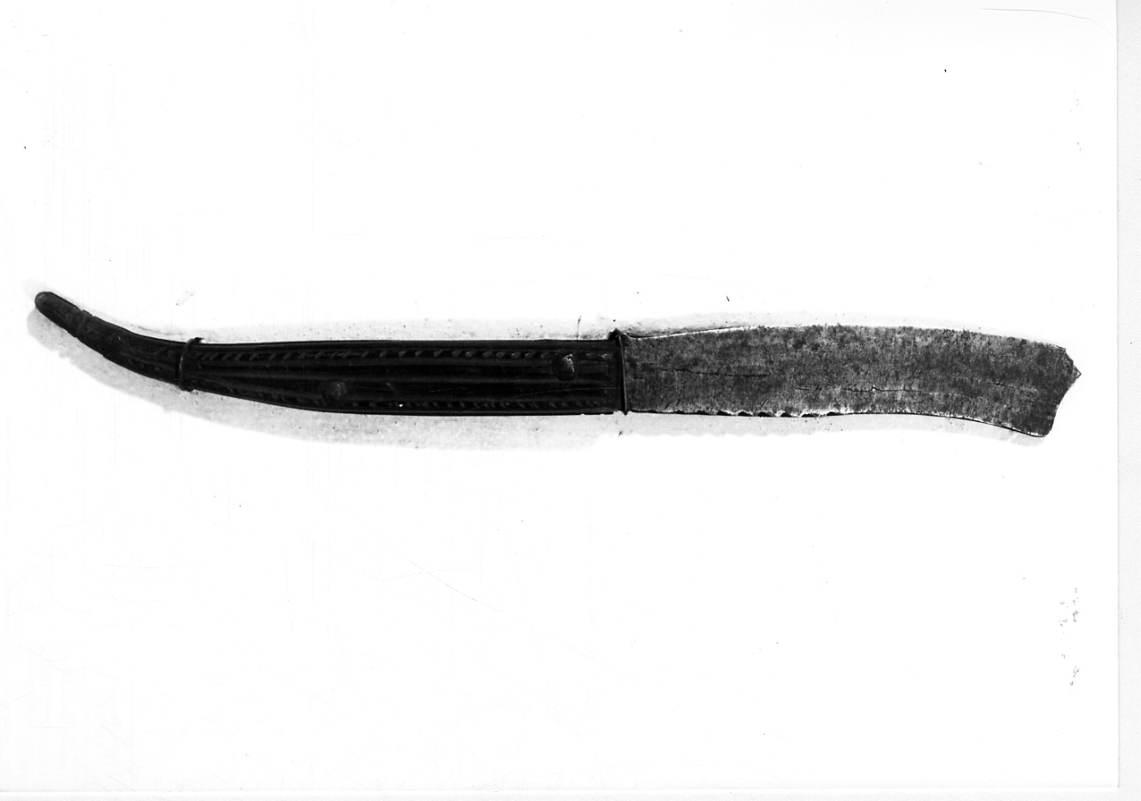 coltello a serramanico - produzione spagnola (sec. XIX)