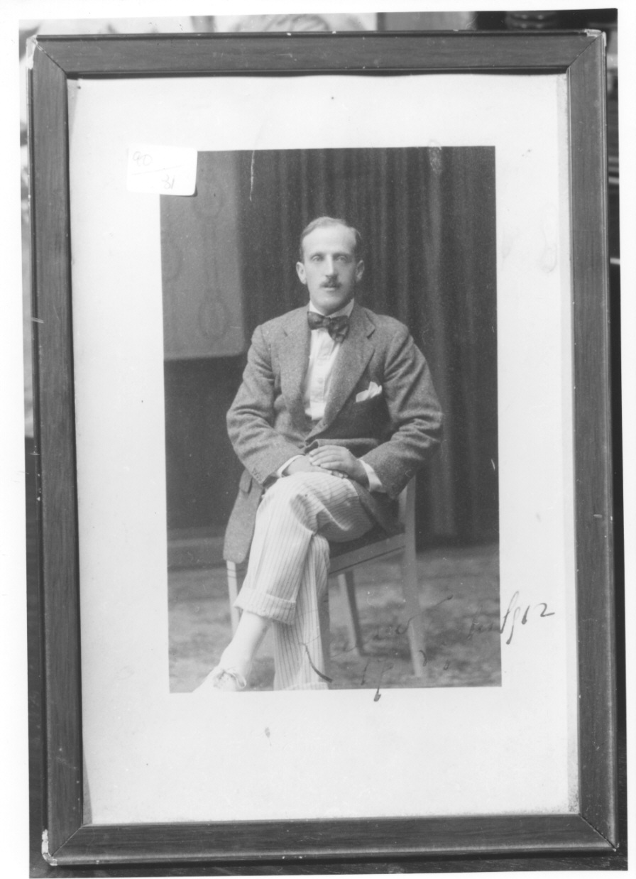 FIGURA MASCHILE (positivo) di Anonimo (primo quarto XX)