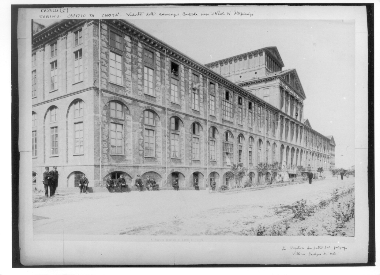 Torino - Architettura - Istituto di Riposo per la Vecchiaia (positivo) di Ecclesia Vittorio (ultimo quarto XIX)