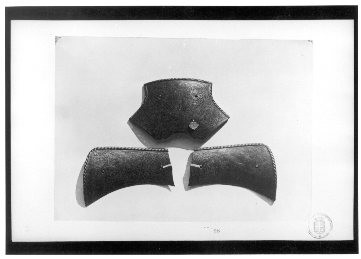 Torino - Armeria Reale - Armi difensive - Armature - Finimenti equestri - Arcioni (positivo) di Anonimo (terzo quarto XIX)