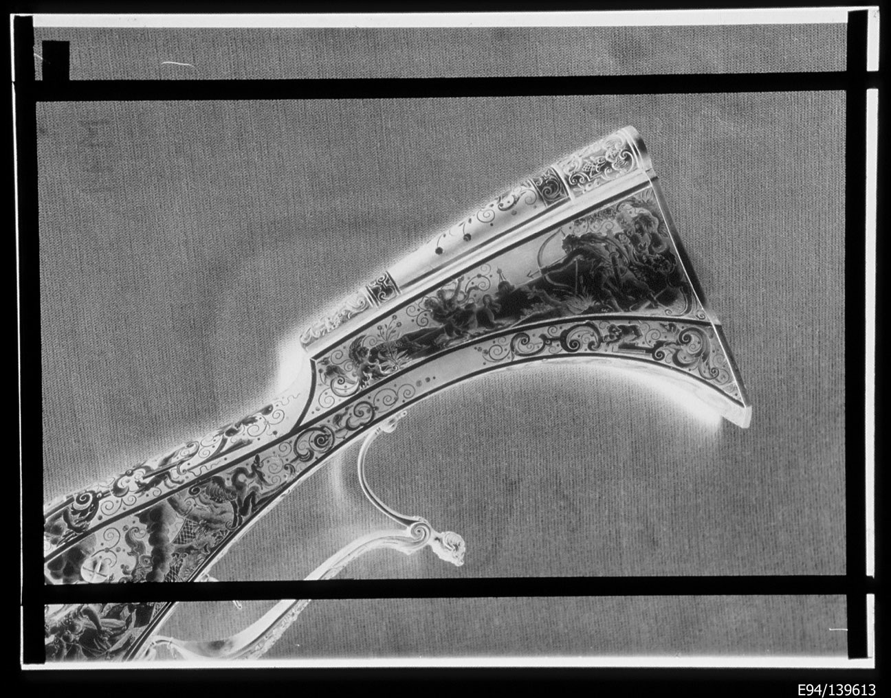 Torino - Armeria Reale - Armi da fuoco lunghe - Archibugi - Carlo Emanuele II - M11 (negativo) di Anonimo (terzo quarto XX)