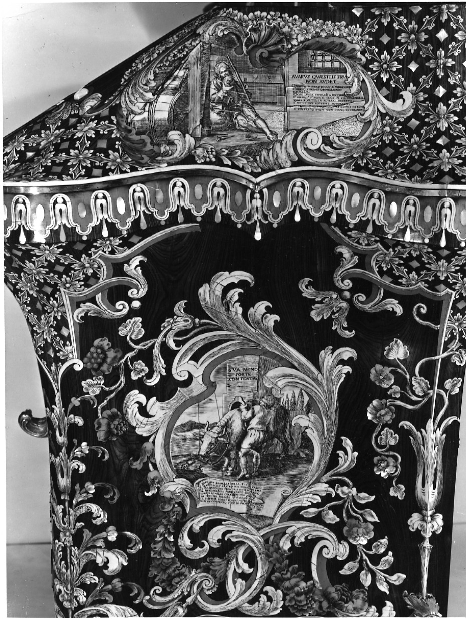 Ebanisti piemontesi - sec. XVIII - Piffetti, Pietro (positivo) di Rampazzi Giustino (terzo quarto XX)