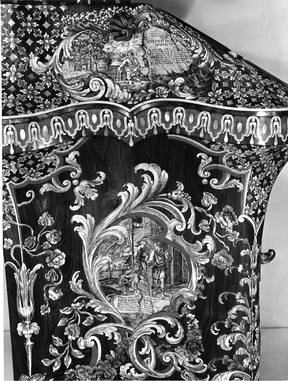 Ebanisti piemontesi - sec. XVIII - Piffetti, Pietro (positivo) di Rampazzi Giustino (terzo quarto XX)