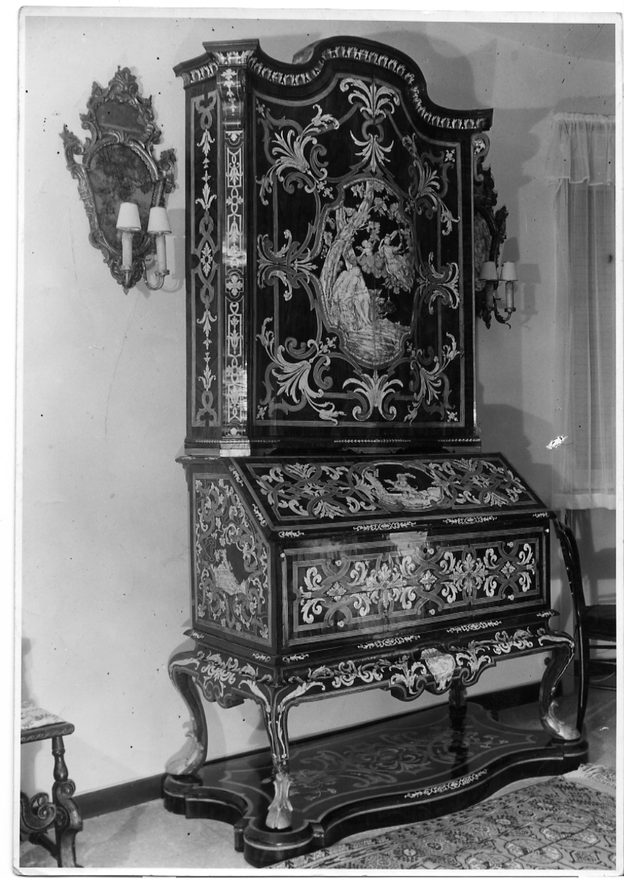 Ebanisti piemontesi - sec. XVIII - Piffetti, Pietro (positivo) di Anonimo (prima metà XX)