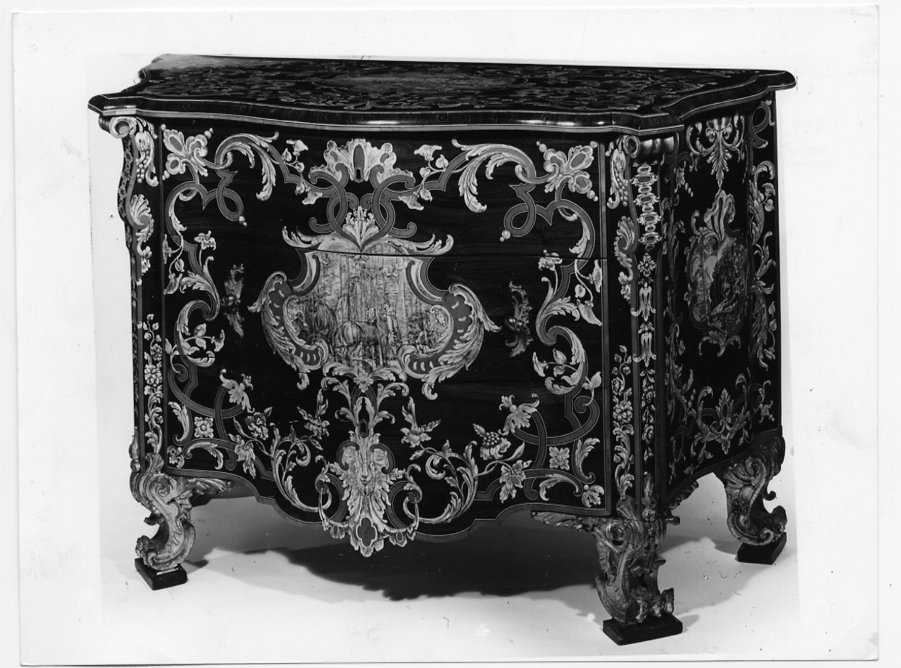 Ebanisti piemontesi - sec. XVIII - Piffetti, Pietro (positivo) di Rampazzi Giustino (terzo quarto XX)