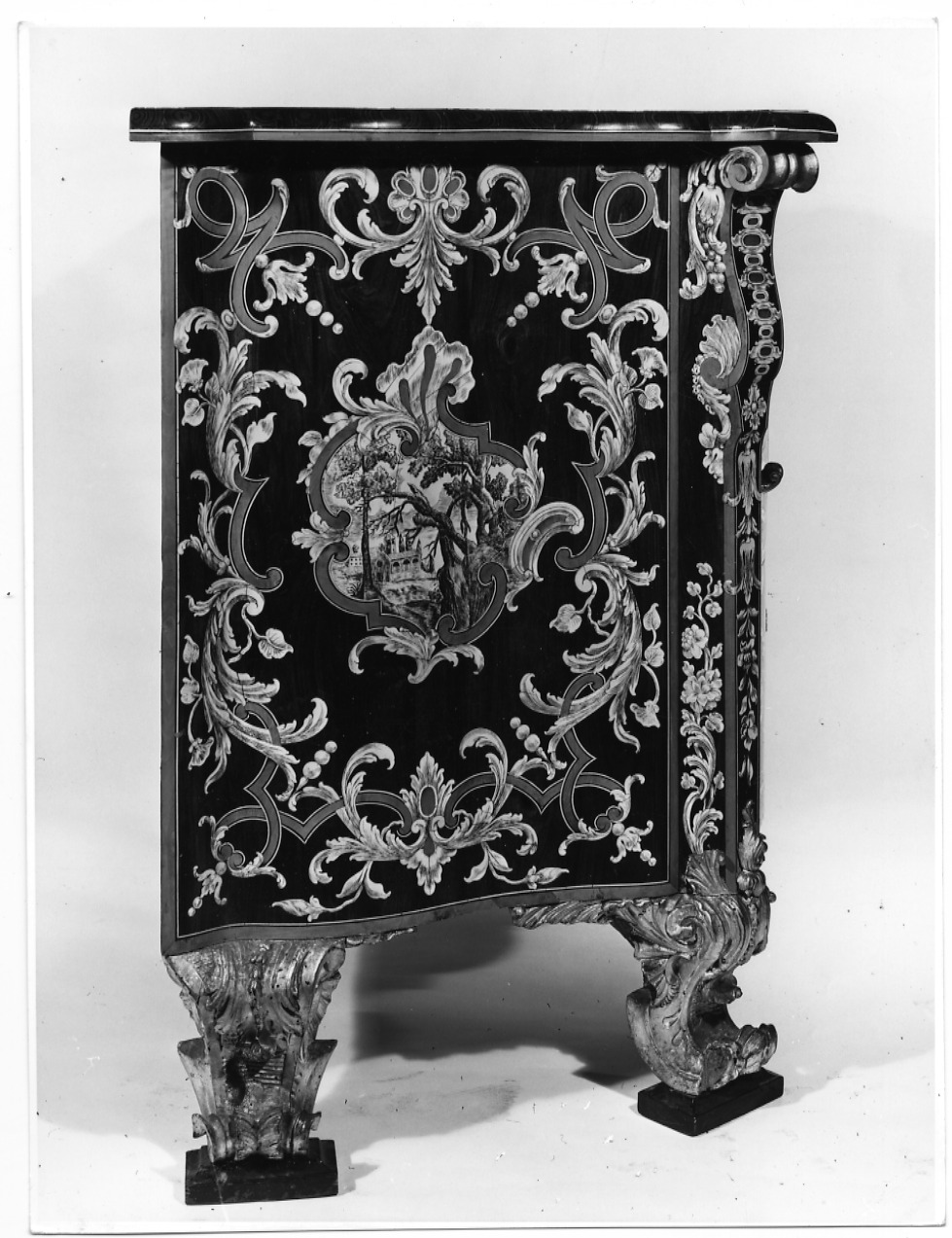 Ebanisti piemontesi - sec. XVIII - Piffetti, Pietro (positivo) di Rampazzi Giustino (terzo quarto XX)