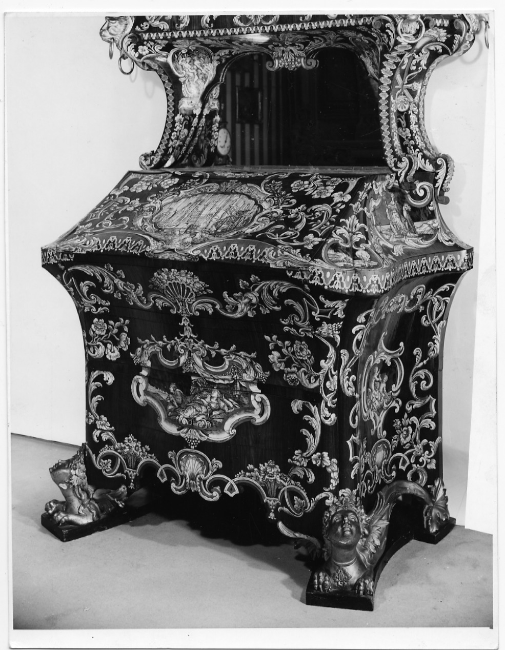 Ebanisti piemontesi - sec. XVIII - Piffetti, Pietro (positivo) di Rampazzi Giustino (terzo quarto XX)