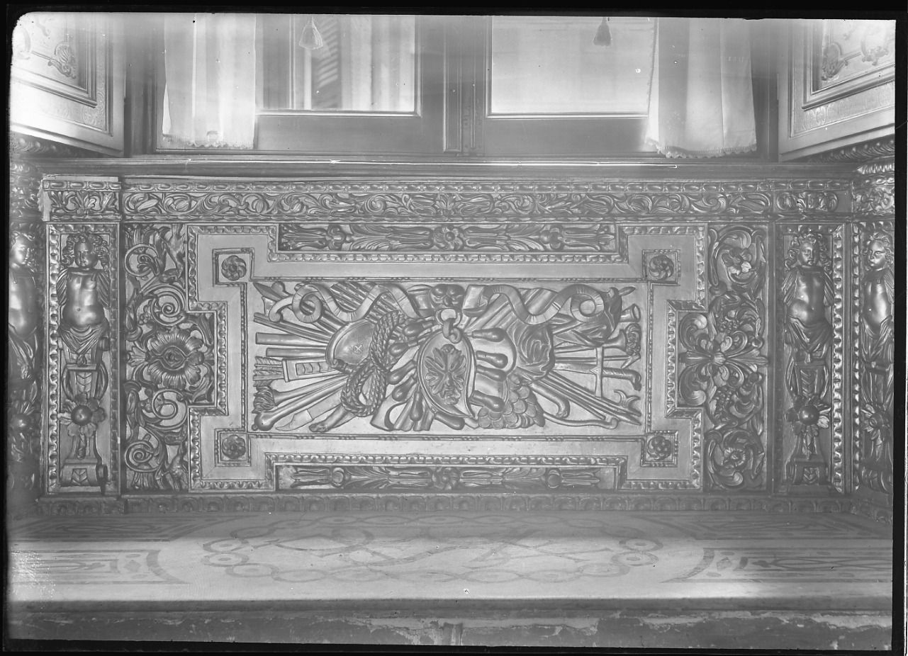 Intagliatori - Ebanisti piemontesi - sec. XVII - Castelli, Quirico (negativo) di Pedrini Augusto (primo quarto XX)