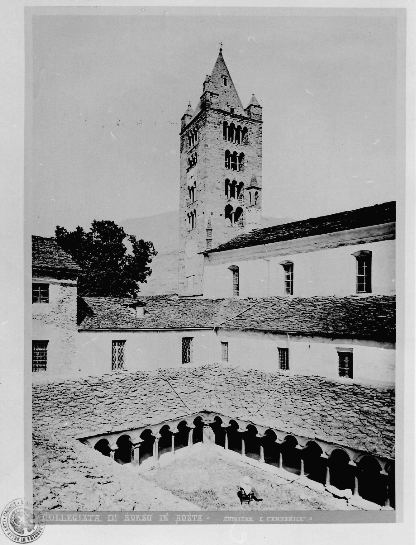 Aosta - Collegiata di Sant'Orso (positivo) di Ecclesia Vittorio (seconda metà XIX)