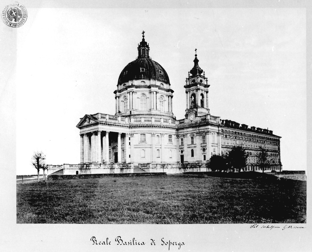 Superga - Basilica (positivo) di Berra Giovanni Battista (seconda metà XIX)