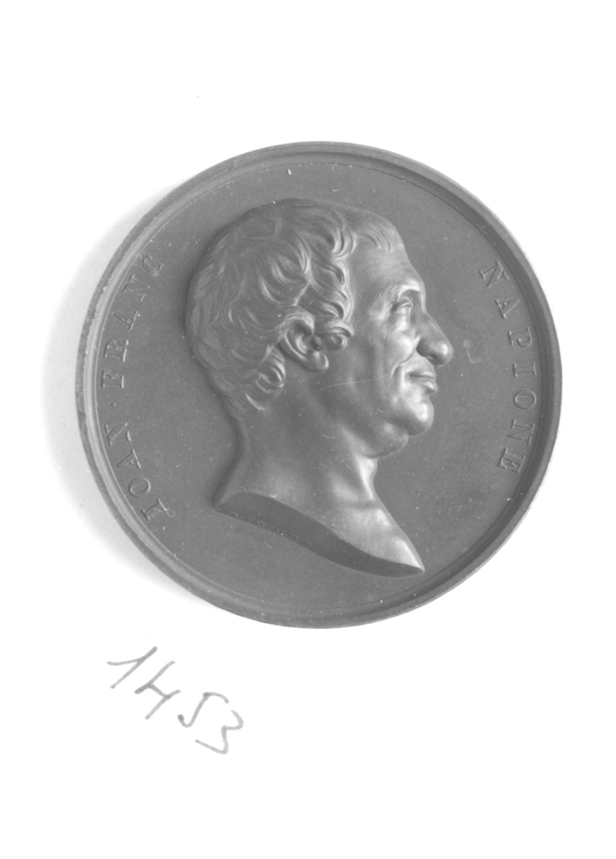 ritratto di Giovanni Francesco Galeani Napione (medaglia, opera isolata) di Galeazzi Gaspare (sec. XIX)
