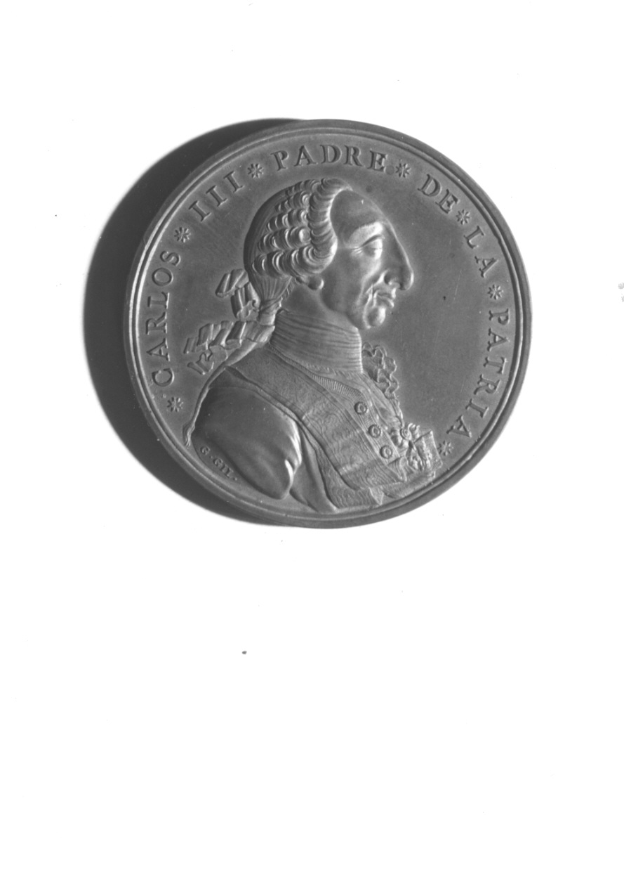 medaglia, opera isolata di Gil Geronimo Antonio (ultimo quarto sec. XVIII)