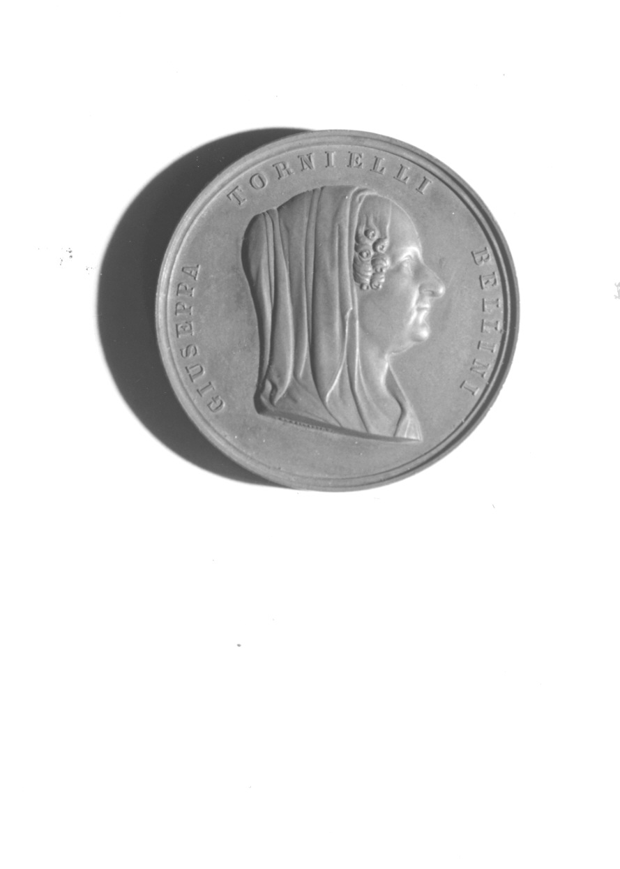 medaglia, opera isolata di Galeazzi Gaspare (secondo quarto sec. XIX)