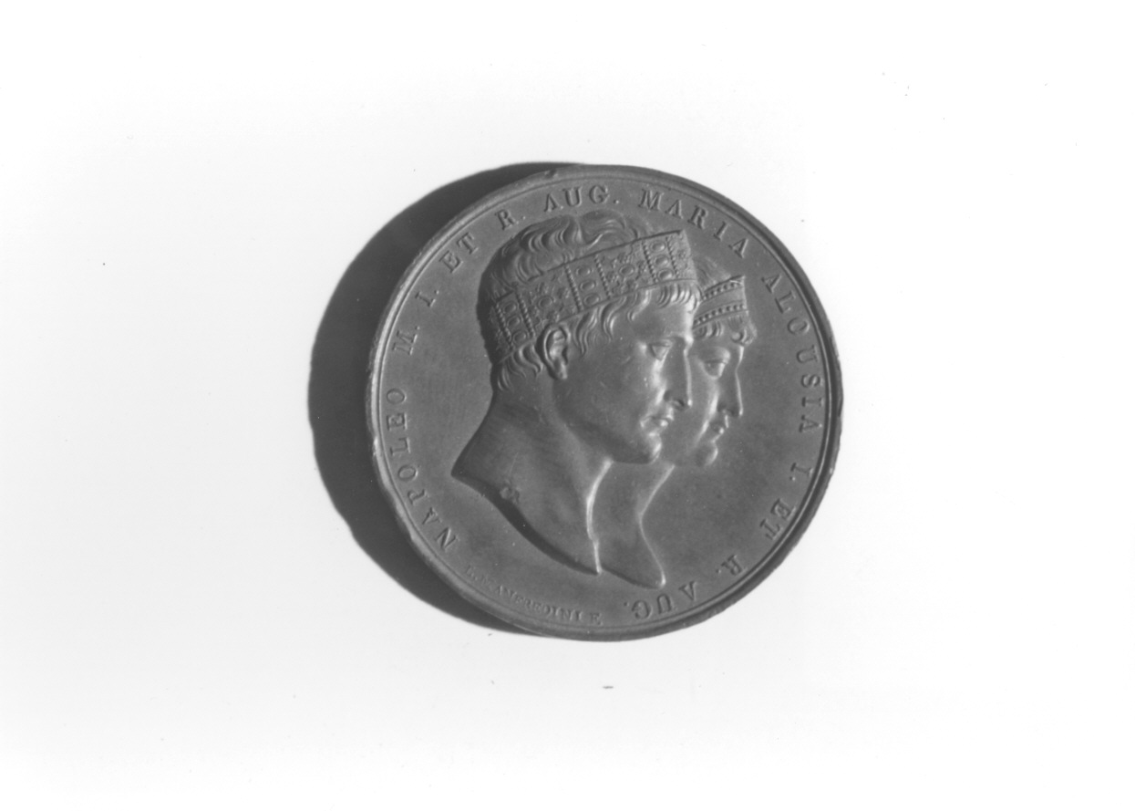 medaglia, opera isolata di Manfredini Luigi (inizio sec. XIX)