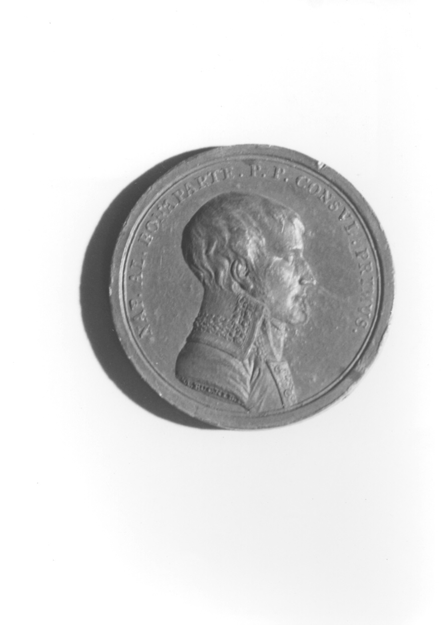 medaglia, opera isolata di Buchle Johann Martin (inizio sec. XIX)