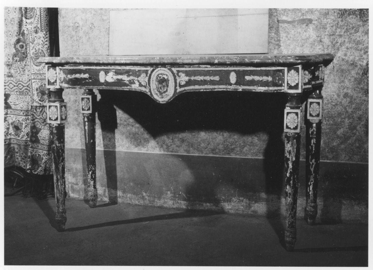 console, opera isolata di Bonzanigo Giuseppe Maria (maniera) (ultimo quarto sec. XVIII)