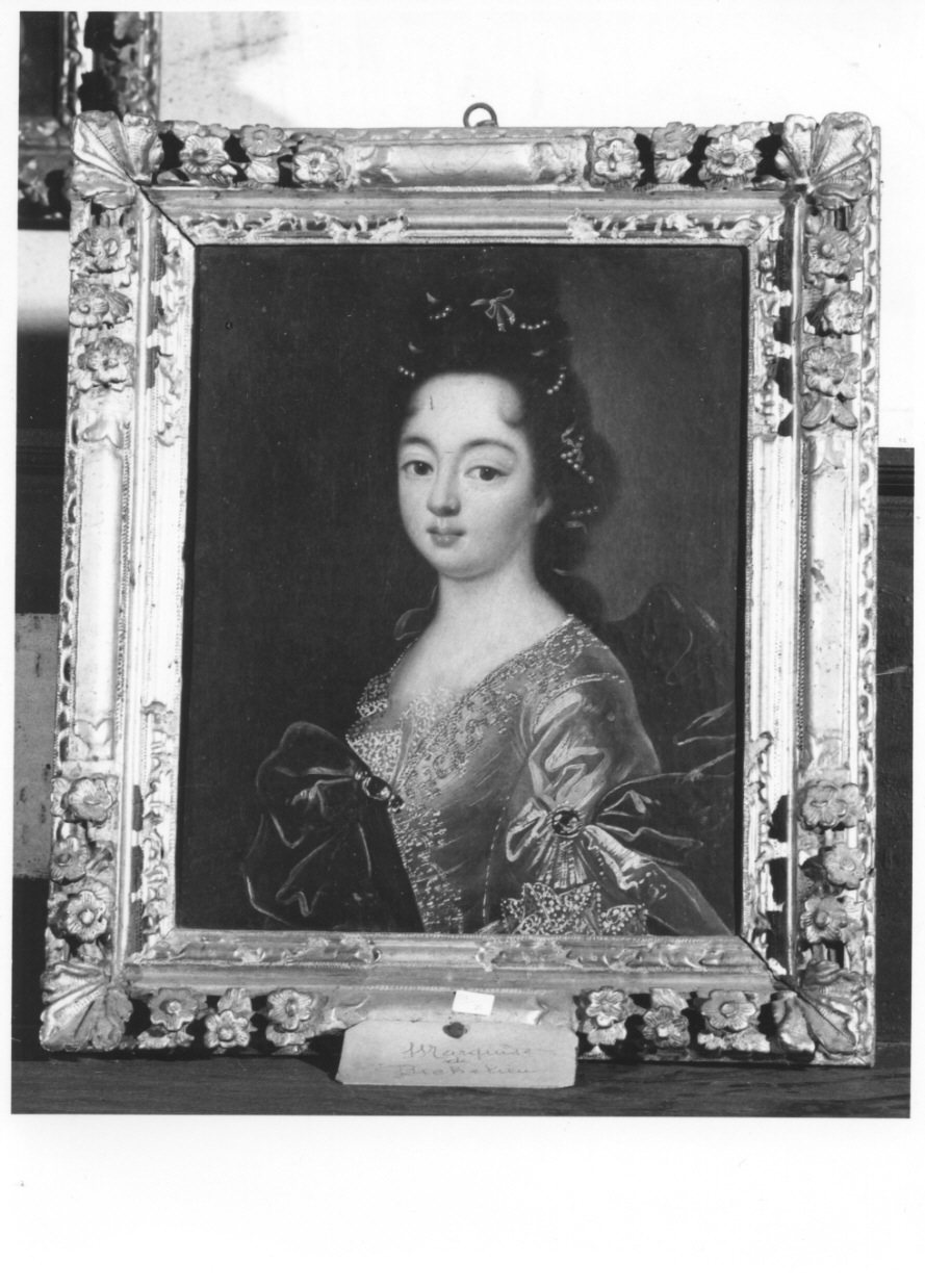 ritratto della marchesa di Richelieu (dipinto, opera isolata) di Vignon Philippe (attribuito) (fine/inizio secc. XVII/ XVIII)