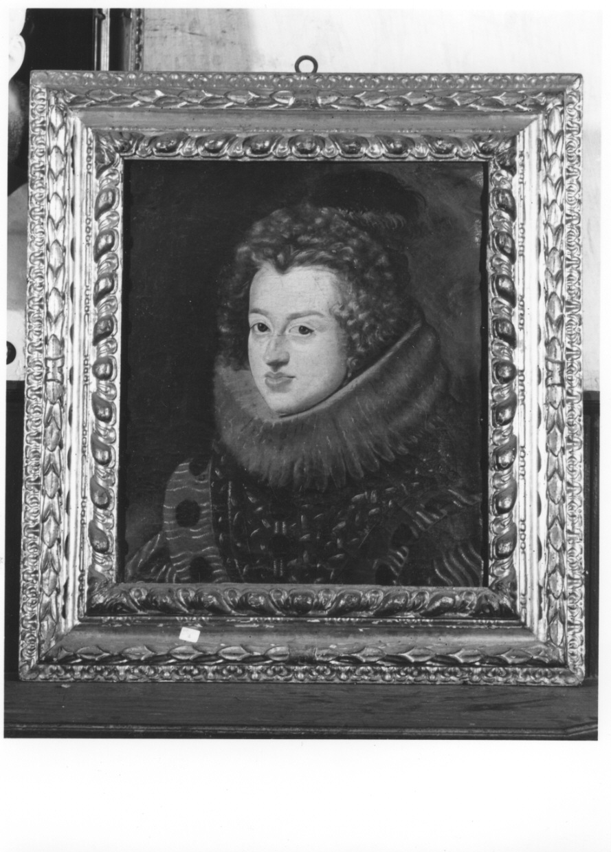 ritratto dell'infanta Maria di Borbone (dipinto, opera isolata) - ambito italiano (secondo quarto sec. XVII)