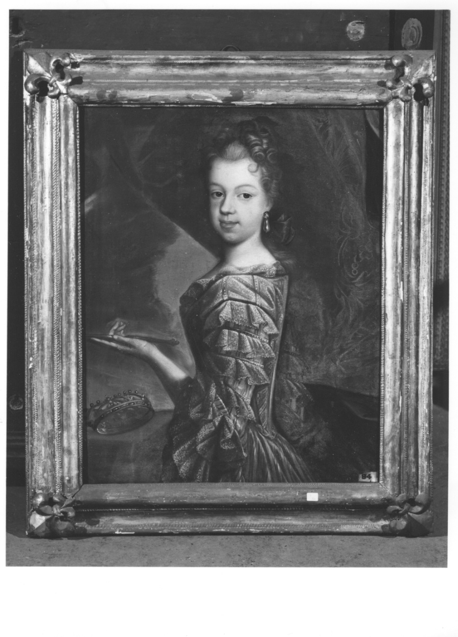 ritratto di Maria Luisa Gabriella di Savoia regina di Spagna (dipinto, opera isolata) - ambito franco-piemontese (primo quarto sec. XVIII)
