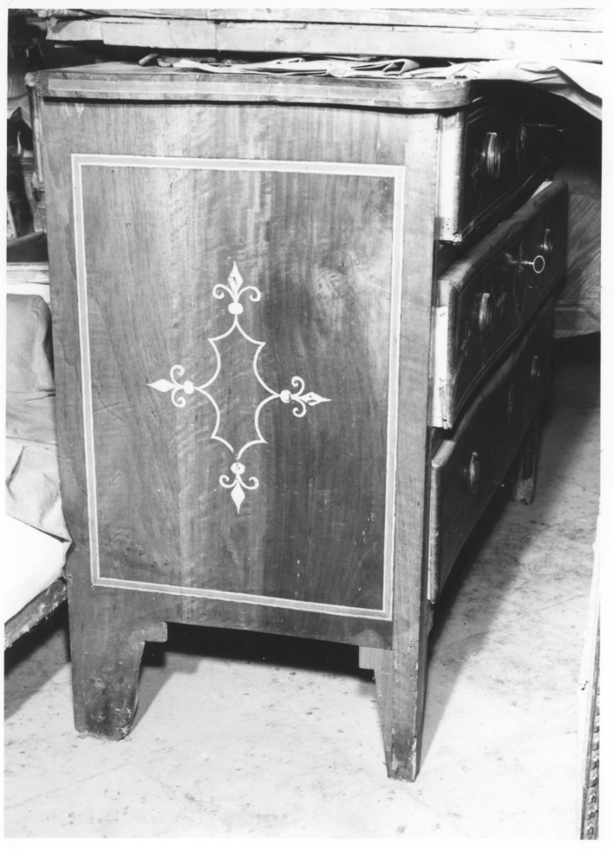 cassettone, opera isolata - ambito piemontese (ultimo quarto sec. XIX)