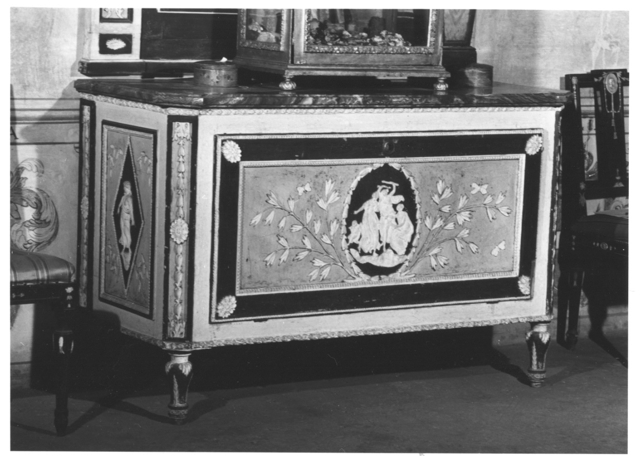 cassettone, opera isolata di Bonzanigo Giuseppe Maria (ultimo quarto sec. XVIII)