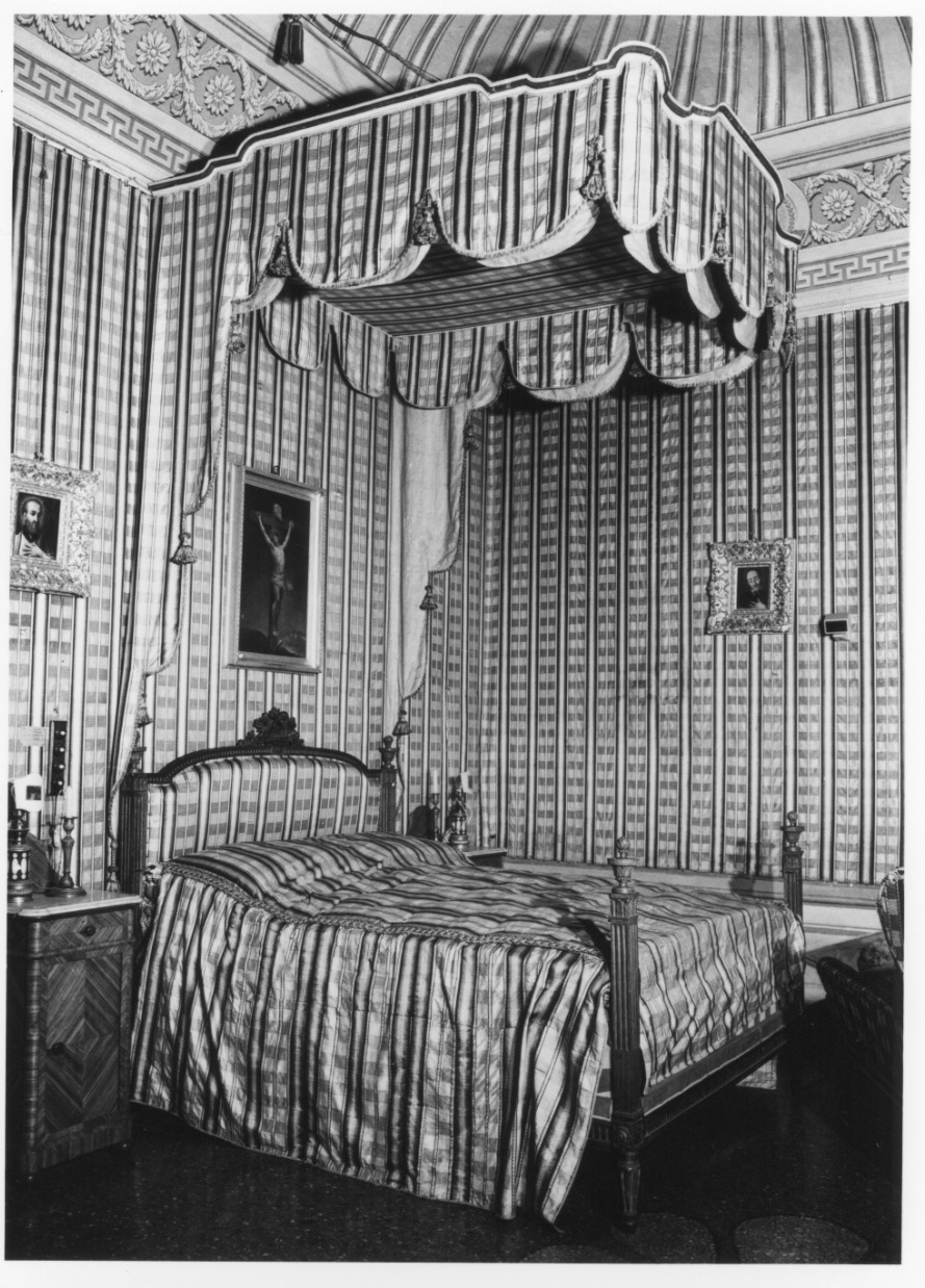 letto, opera isolata - bottega piemontese (fine sec. XVIII)