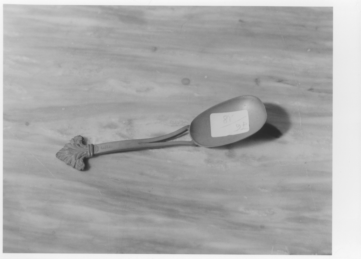 cucchiaino, opera isolata - bottega piemontese (sec. XIX)