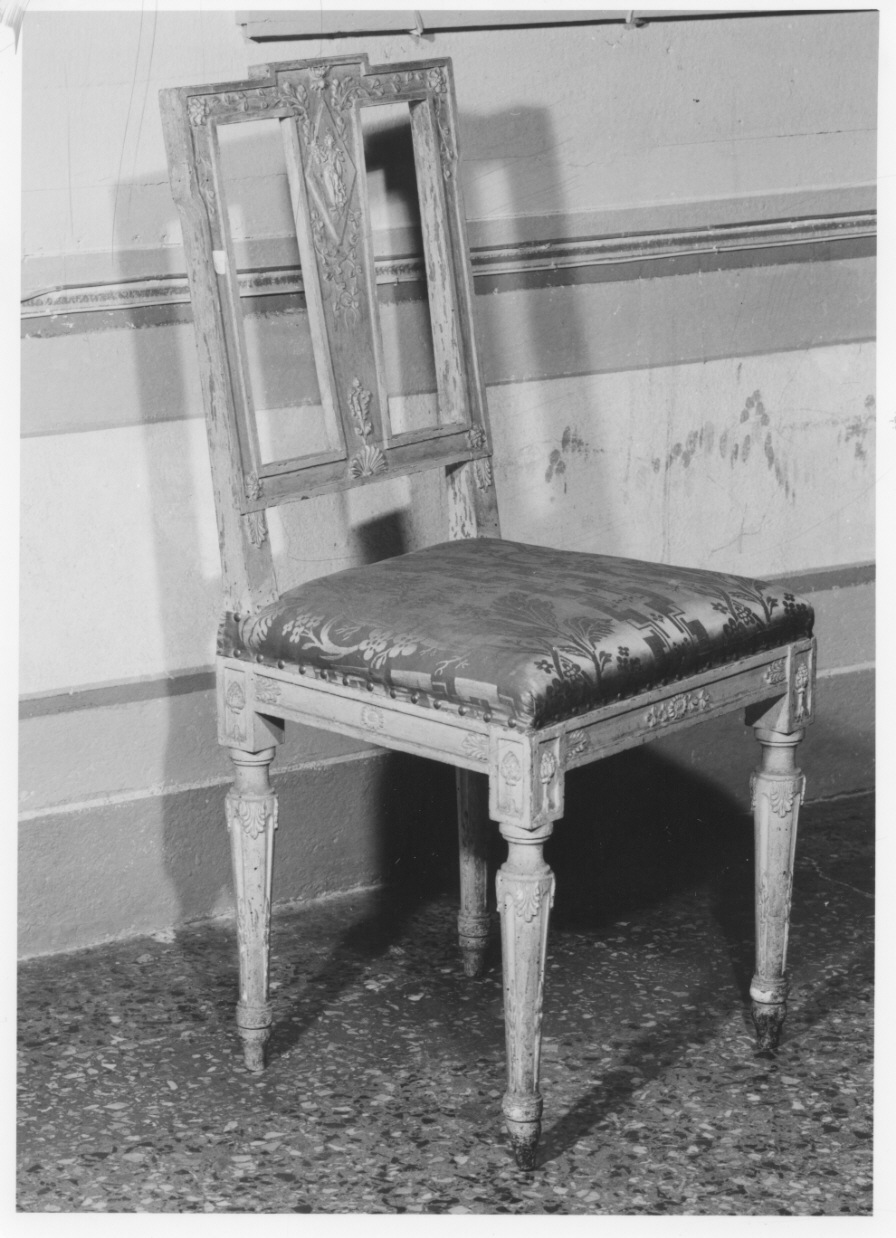 sedia, serie di Bonzanigo Giuseppe Maria (maniera) (ultimo quarto sec. XVIII)