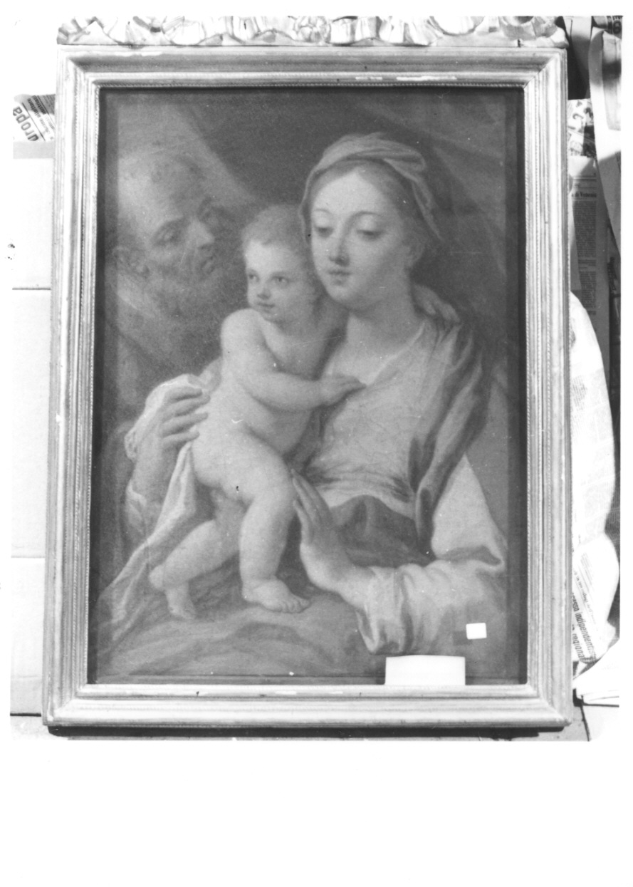 Sacra Famiglia (dipinto, opera isolata) di Carriera Rosalba (attribuito) (seconda metà sec. XVIII)